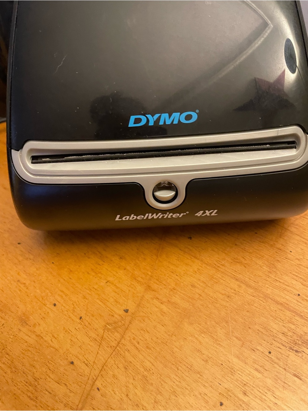 Dymo Label Maker in Black and Gray with Power Adapter - Picture 2 of 4